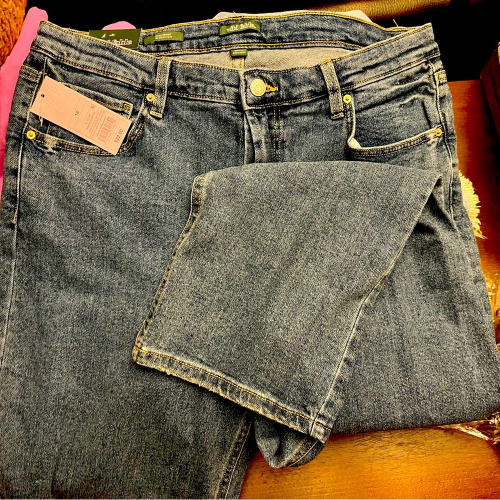 Denim jeans 16/33waist straight leg